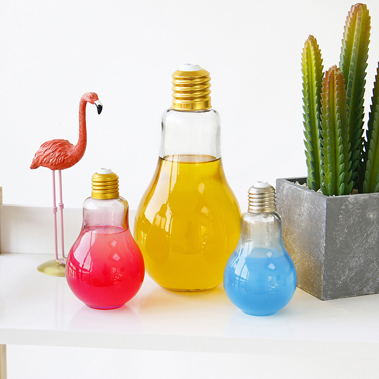 Glass Spice Container 100ml 150ml 200ml Light Bulb Jars