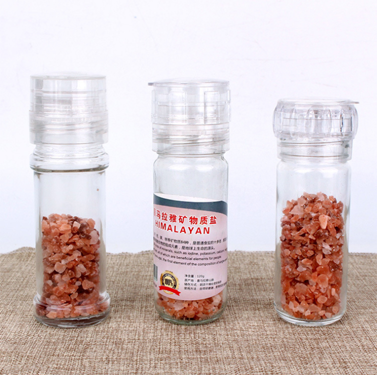 Glass Spice Storage Container Seasoning Bottles 100ml 4oz Spice Glass Jar