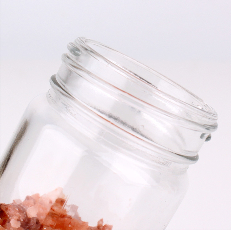 Glass Spice Storage Container Seasoning Bottles 100ml 4oz Spice Glass Jar
