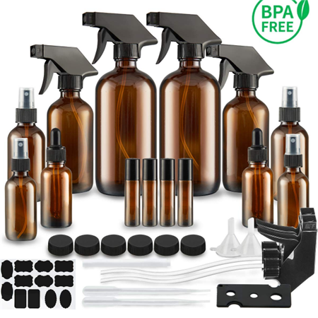 Glass Spray Bottles Empty 10 ml Roller Bottles essential oil glass bottle
