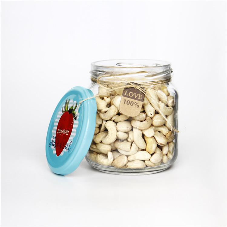 Glass Storage Container Manufacturer Kitchen Glass Jars For Nuts Snacks