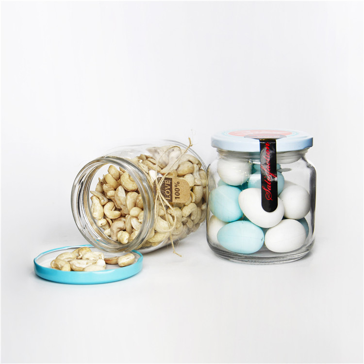 Glass Storage Container Manufacturer Kitchen Glass Jars For Nuts Snacks