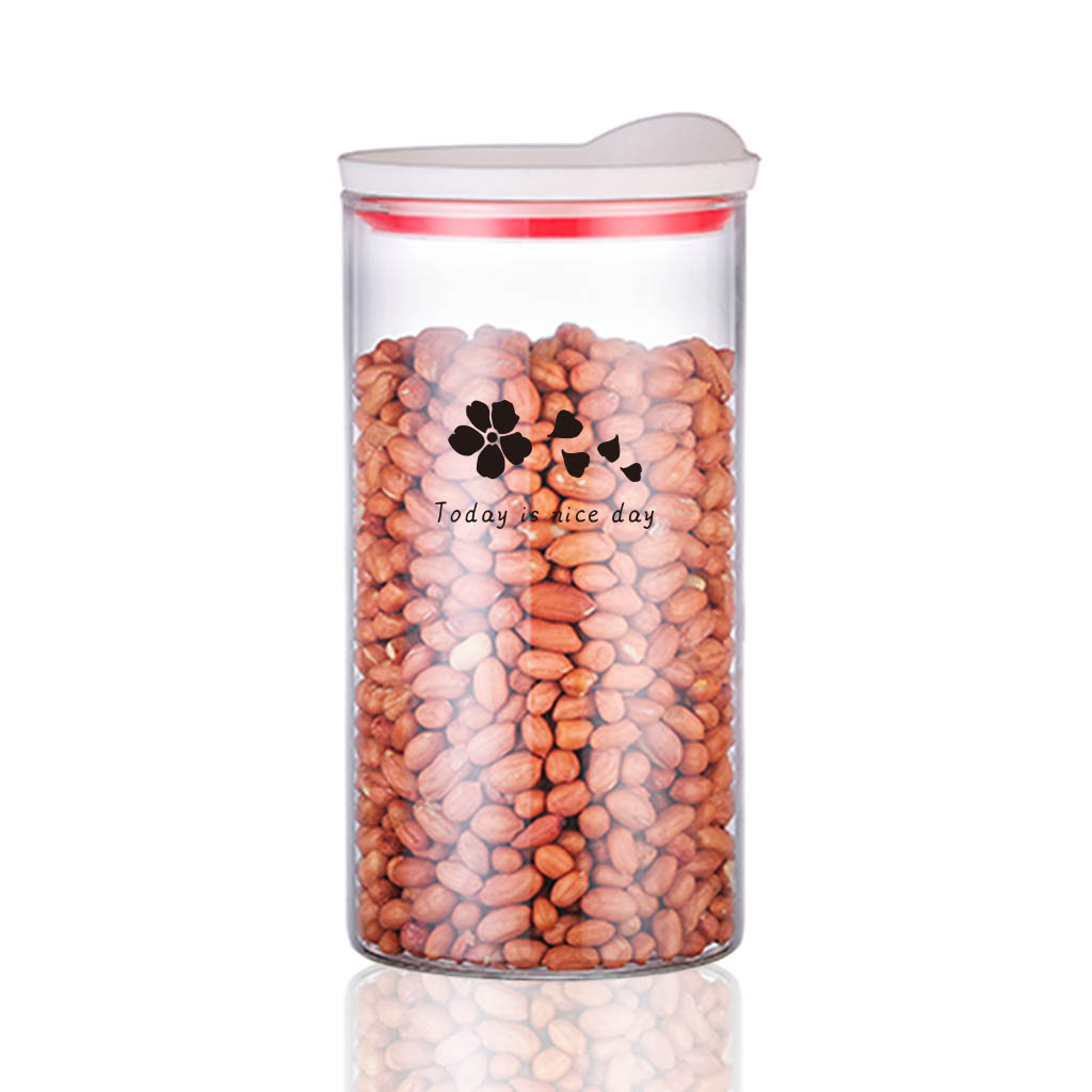 Glass Storage Jar Glass Storage Jar Sample Free Customized Wholesale Glass Food Storage Jar