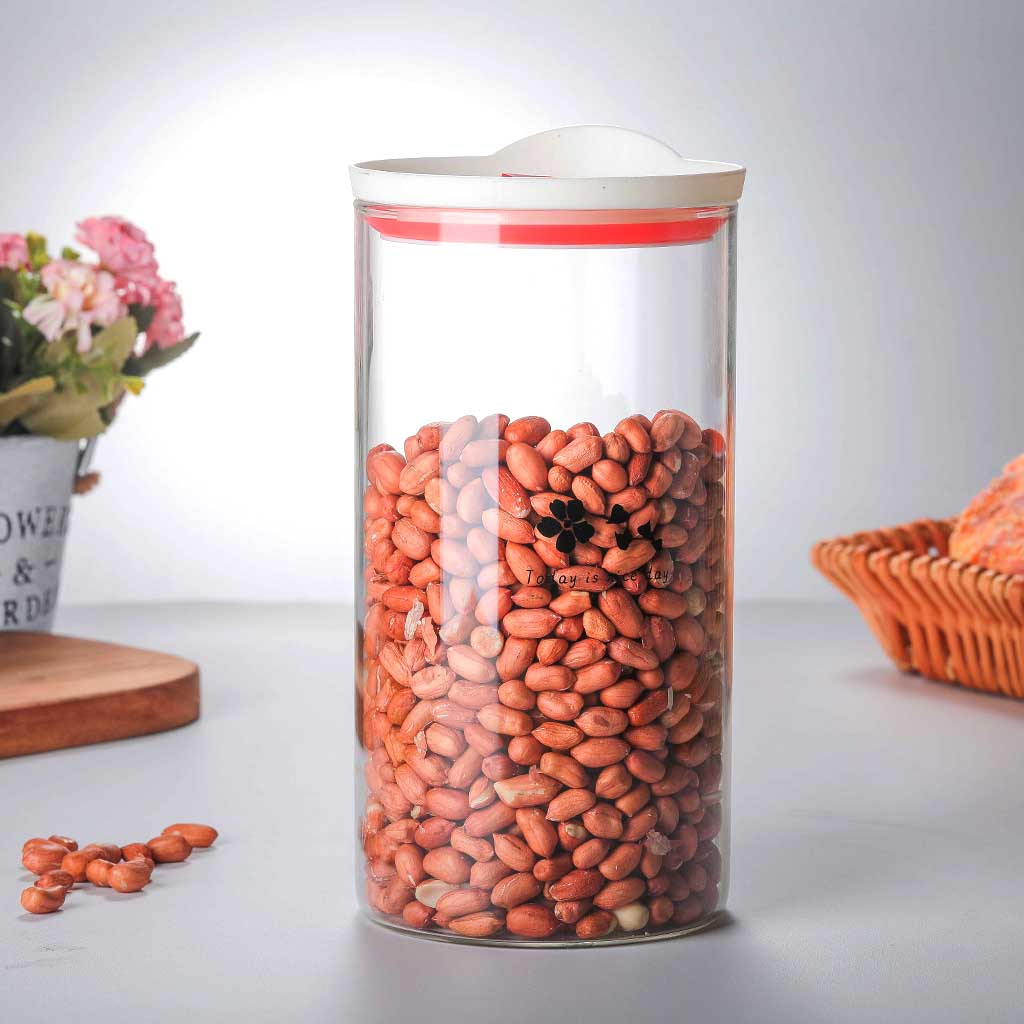 Glass Storage Jar Glass Storage Jar Sample Free Customized Wholesale Glass Food Storage Jar