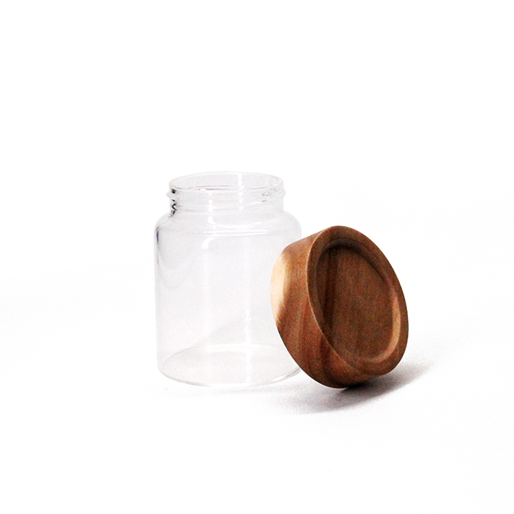 Glass Storage Jar With Cork Ball Stopper High Borosilicate Glass Jars With Cork Ball Stopper