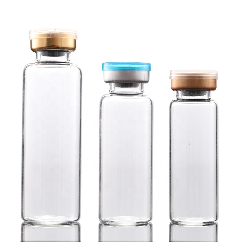 Glass Vial Cosmetic Ampule Bottle Medium Borosilicate Glass Ampoule Bottle For Essential Oil Serum