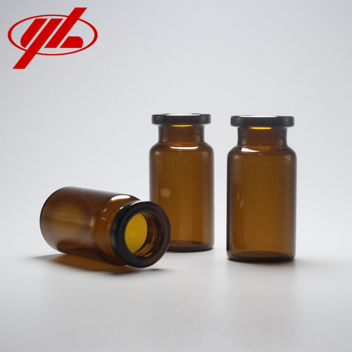 Glass Vial with Stopper Pharmaceutical Vial Bottle for Medical Injection