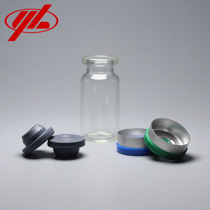 Glass Vial with Stopper Pharmaceutical Vial Bottle for Medical Injection