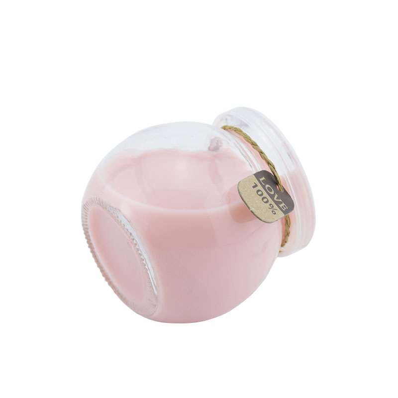 Glass Yogurt Cup Pudding Yogurt Jars With PE Lids for Jam Honey Baby Foods Wedding Shower Favors
