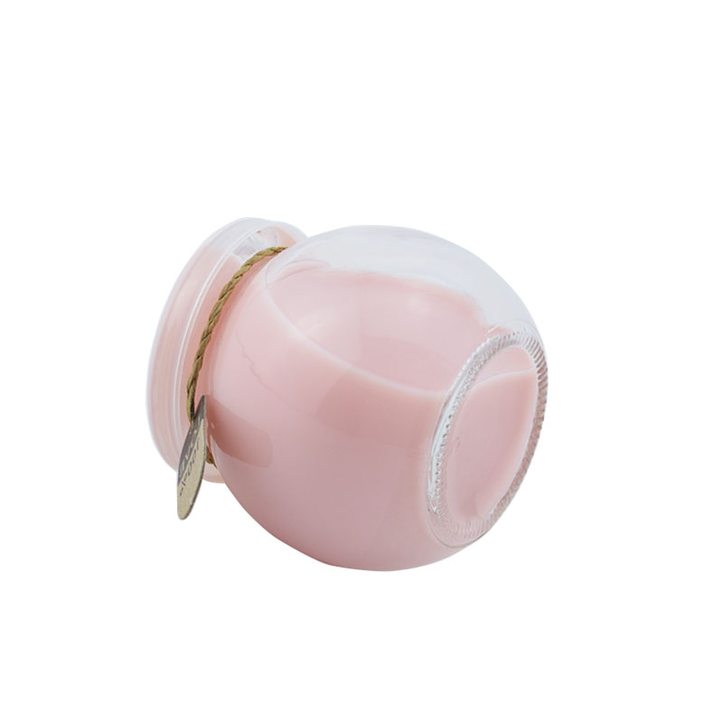 Glass Yogurt Cup Pudding Yogurt Jars With PE Lids for Jam Honey Baby Foods Wedding Shower Favors