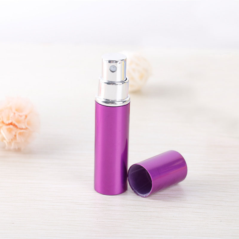 Glass bottle suppliers5ML10ML bright perfume bottle in bulk metal perfume tube refillable perfume bottle