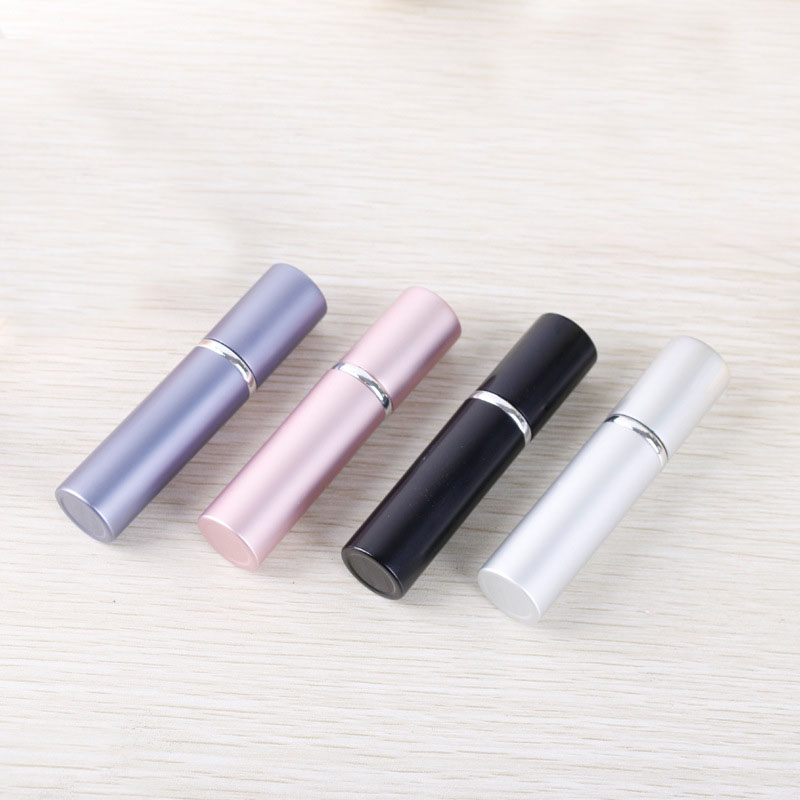 Glass bottle suppliers5ML10ML bright perfume bottle in bulk metal perfume tube refillable perfume bottle