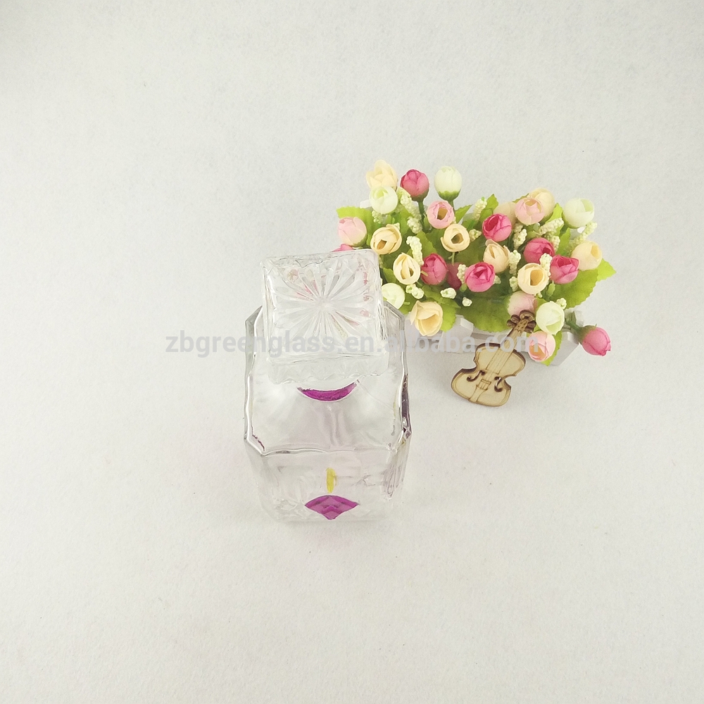 Glass bottles for liquor with glass lids