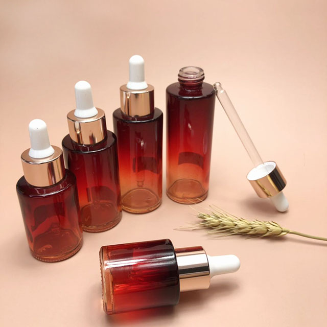 Glass dropper for cosmetic essential oil bottle  15ml 30ml 50ml 100ml perfume bottle essential oil