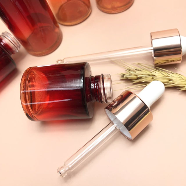 Glass dropper for cosmetic essential oil bottle 15ml 30ml 50ml 100ml perfume bottle essential oil