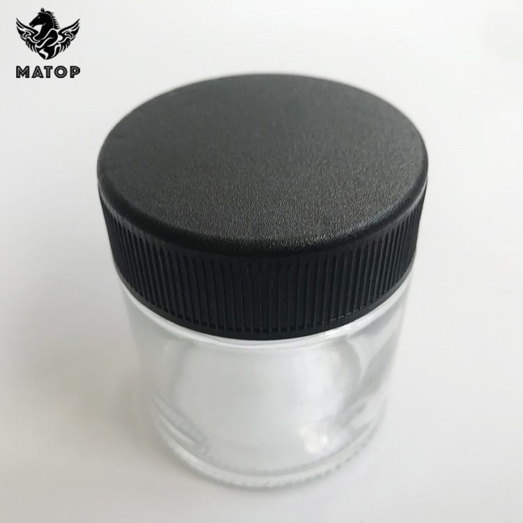 Glass factory wholesale 4oz jar for weed flower