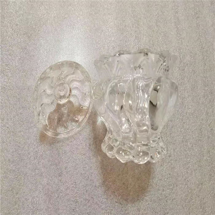 Glass food container candy jars nuts glass jars