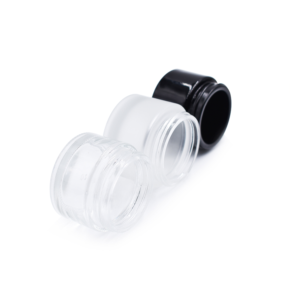 Glass jar cream jar cosmetic jar
