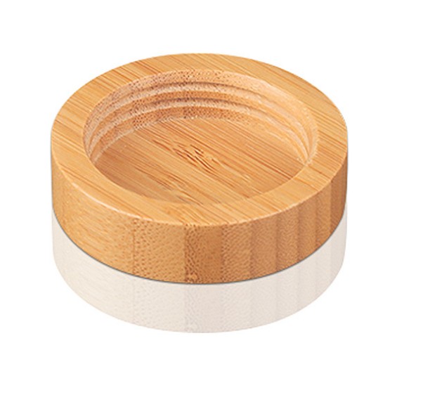 Glass jars cosmetic cream jar with lids 20g 30g 50g 100g glass jar with bamboo lid
