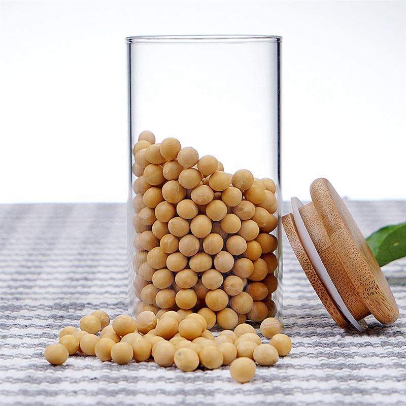 Glass jars with lid Glass Containers Pantry Organization and Storage, Cereal Canister