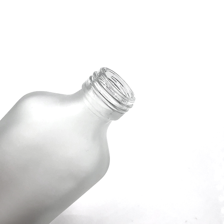 Glass juice bottle 100ml matte clear flask cold brew coffee travel bottle