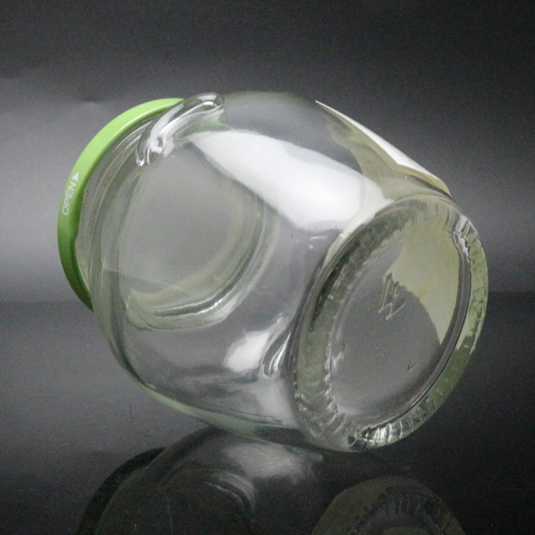 Glass orcio jars 314ml with 63mm lids
