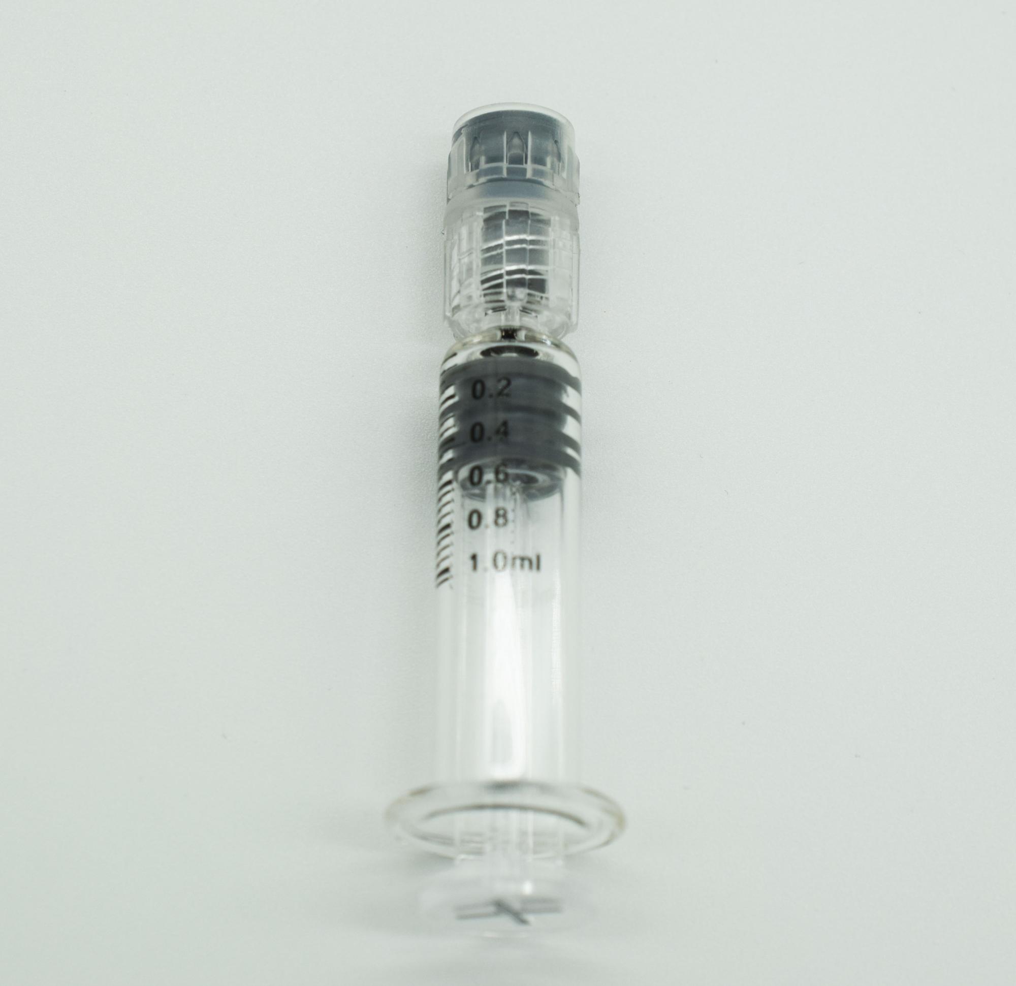 Glass syringe syringes packaging glass copper plunger plastic applicator color plunger luer syringe