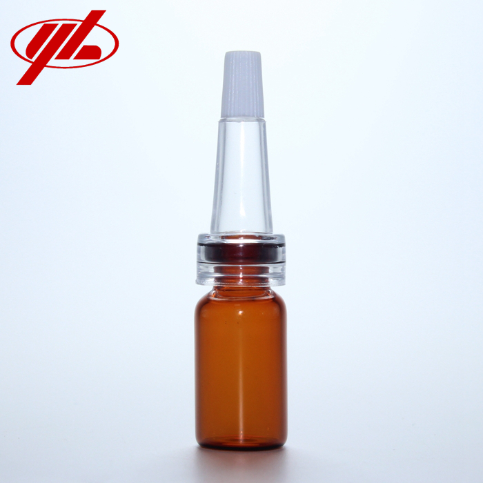 Glass vial 30 ml with trumpet head