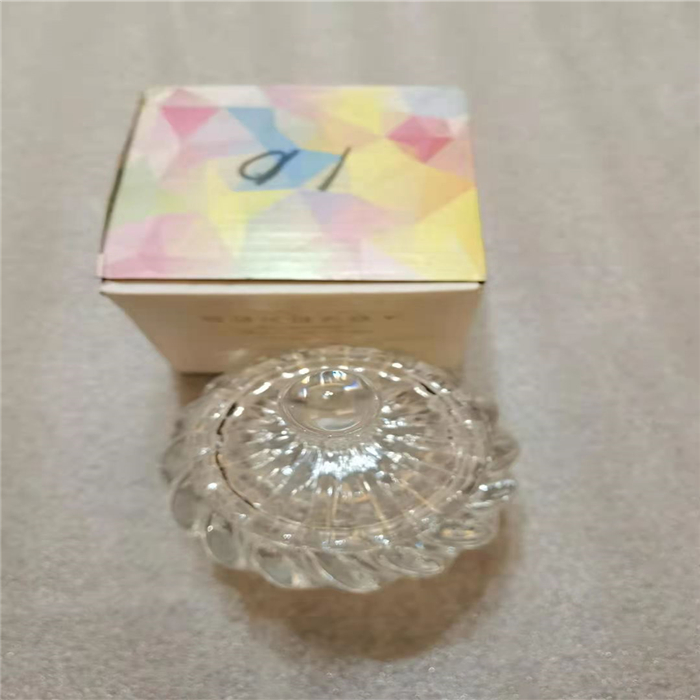 Glass wedding jars with lid glass food container candy jars nuts glass jars