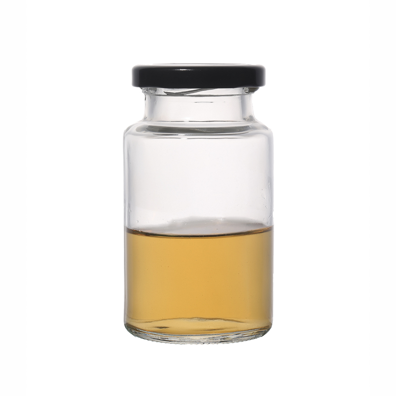 Glassware Factory Bulk Sale Cheap Price Round 50ml 75ml 150ml 200ml Food Glass Jars Packaging