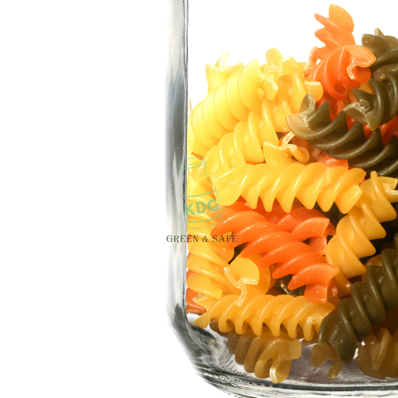 Glassware Factory Customizable Lead Free Empty Round Glass Jars Suppliers