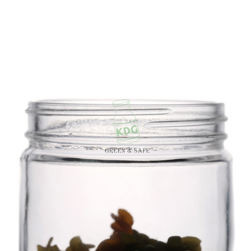 Glassware Factory Customizable Lead Free Empty Round Glass Jars Suppliers