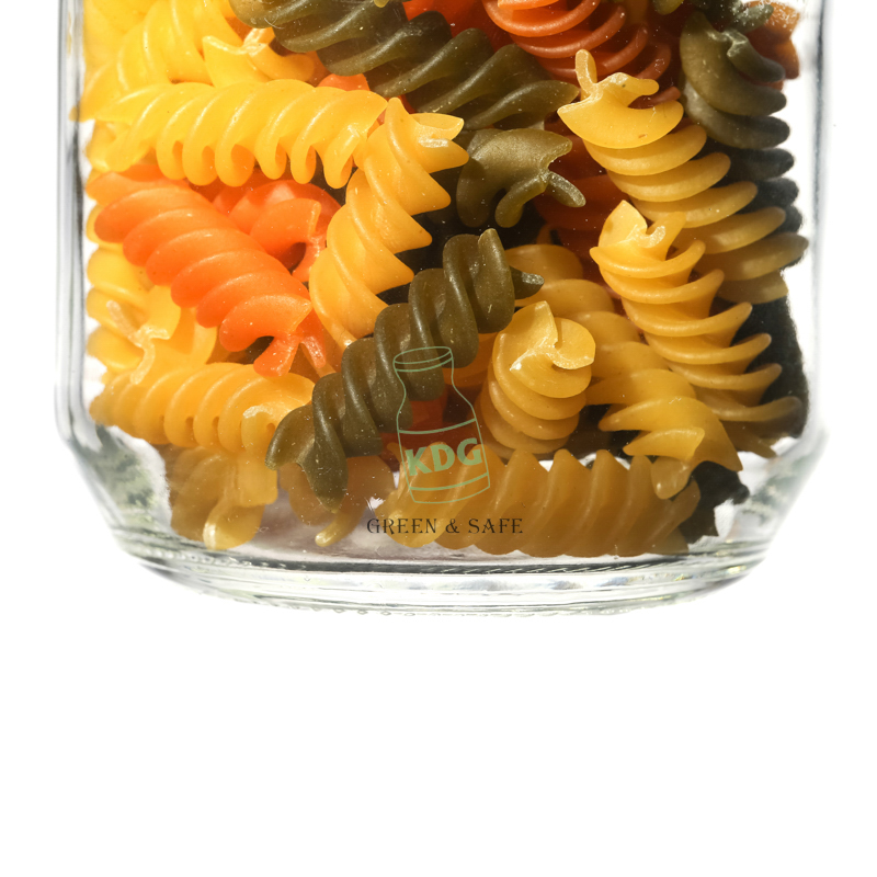 Glassware Factory Customizable Lead Free Empty Round Glass Jars Suppliers