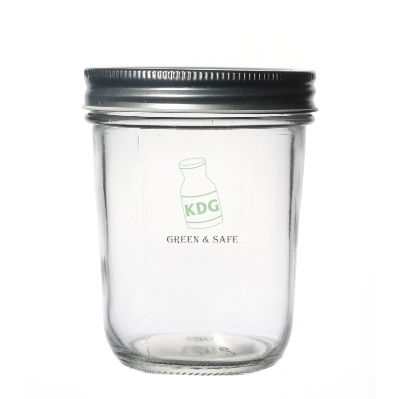 Glassware Factory Multiple Capacity Customizable Caviar Glass Jar Packaging