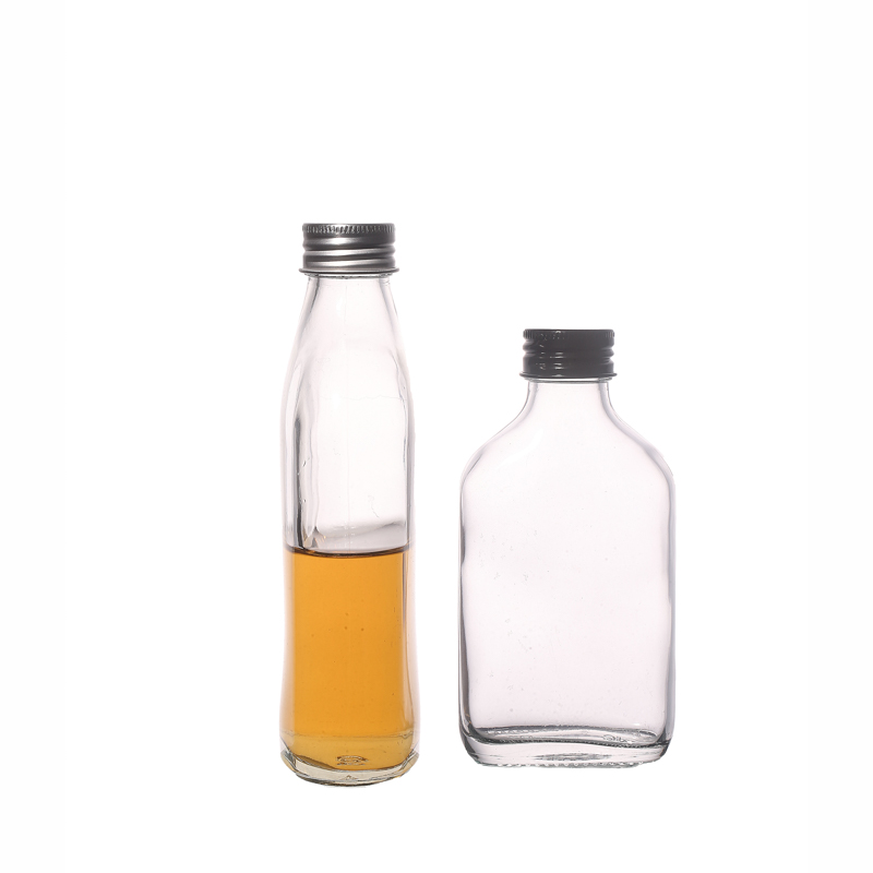 Glassware Packaging Supplier Bulk Sale 50ml 100ml 200ml 250ml 350ml 500ml flask Glass Bottle Factory