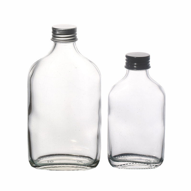 Glassware Packaging Supplier Bulk Sale 50ml 100ml 200ml 250ml 350ml 500ml flask Glass Bottle Factory