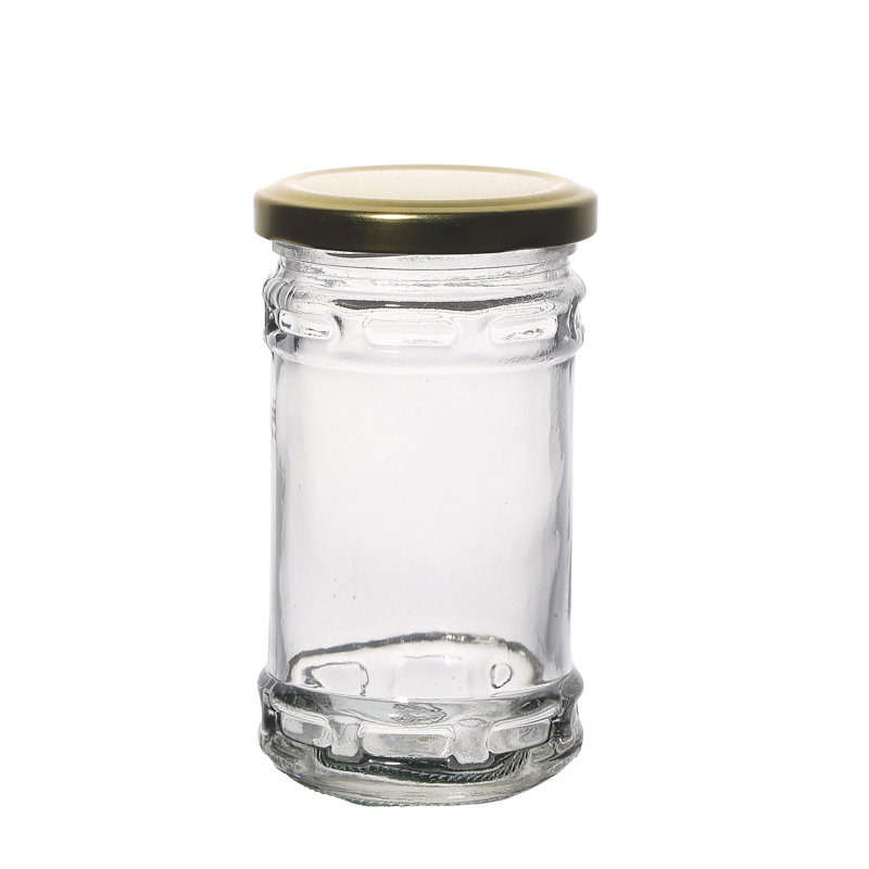 Glassware Packaging Supplier Bulk Sale Empty Round 200ml 220ml Glass Jars Wholesale