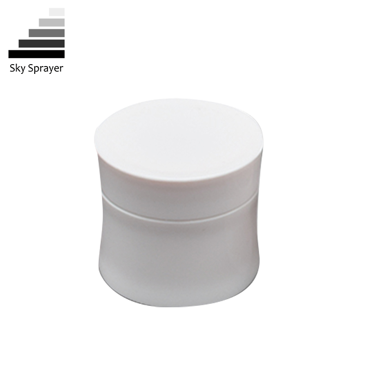 Glossy Surface PP Plastic Cosmetic Lotions Containers Jar For Beauty Products