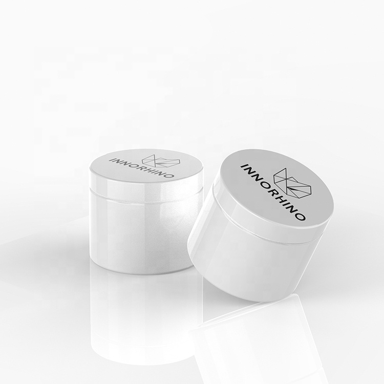 Glossy White 1 Oz 2 Oz 4 Oz 5 Oz 6 Oz 8 Oz 10 Oz 12 Oz Custom Child Resistance Eco-Friendly Container Glass Jar
