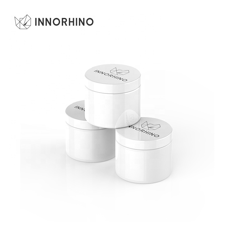 Glossy White 1 Oz 2 Oz 4 Oz 5 Oz 6 Oz 8 Oz 10 Oz 12 Oz Custom Child Resistance Eco-Friendly Container Glass Jar