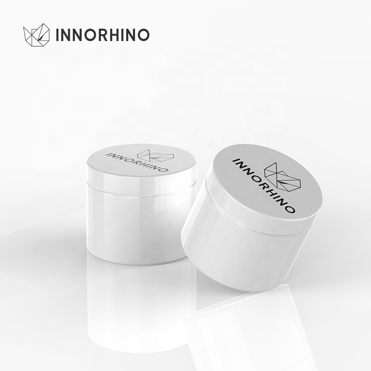 Glossy White 1 Oz 2 Oz 4 Oz 5 Oz 6 Oz 8 Oz 10 Oz 12 Oz Custom Child Resistance Eco-Friendly Container Glass Jar