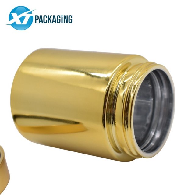 Gold Color Child Resistant Concentrate Containers Glass Jars and Bottle Glass