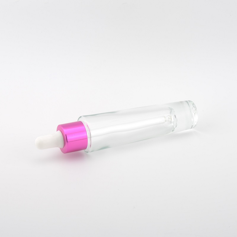 Gold Supplier 30ml Clear Glass Hair Oil Dropper Bottle Skin Care Containers