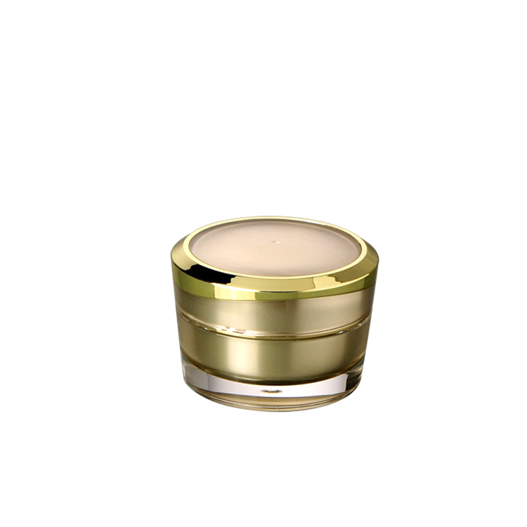 Gold luxury 15g 30g skin care cream cosmetic jar