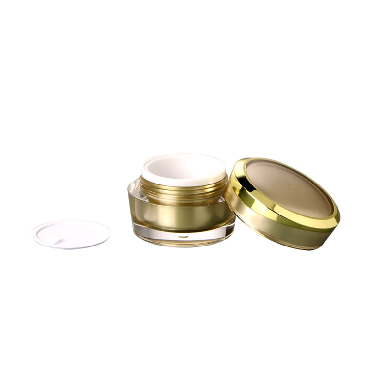Gold luxury 15g 30g skin care cream cosmetic jar
