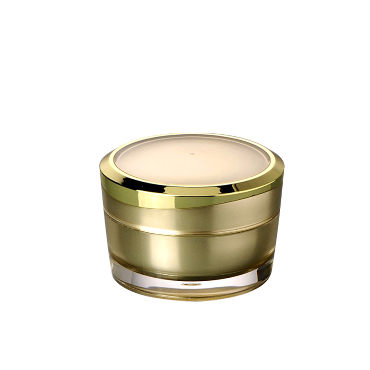 Gold luxury 15g 30g skin care cream cosmetic jar