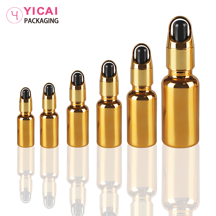 Golden Color Oil Dropper Bottle  30ML