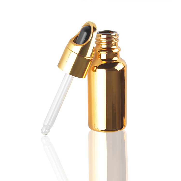 Golden Color Oil Dropper Bottle 30ML