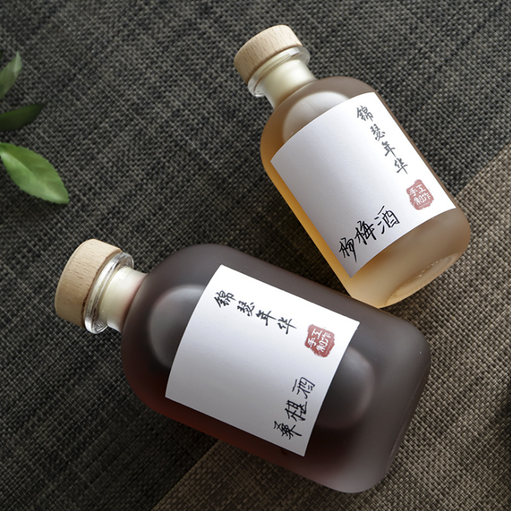 Good 100ml 250ml 375ml 500ml Drink Bottle Custom Wine Bottle With Cork Glass Packaging Aroma Diffuser