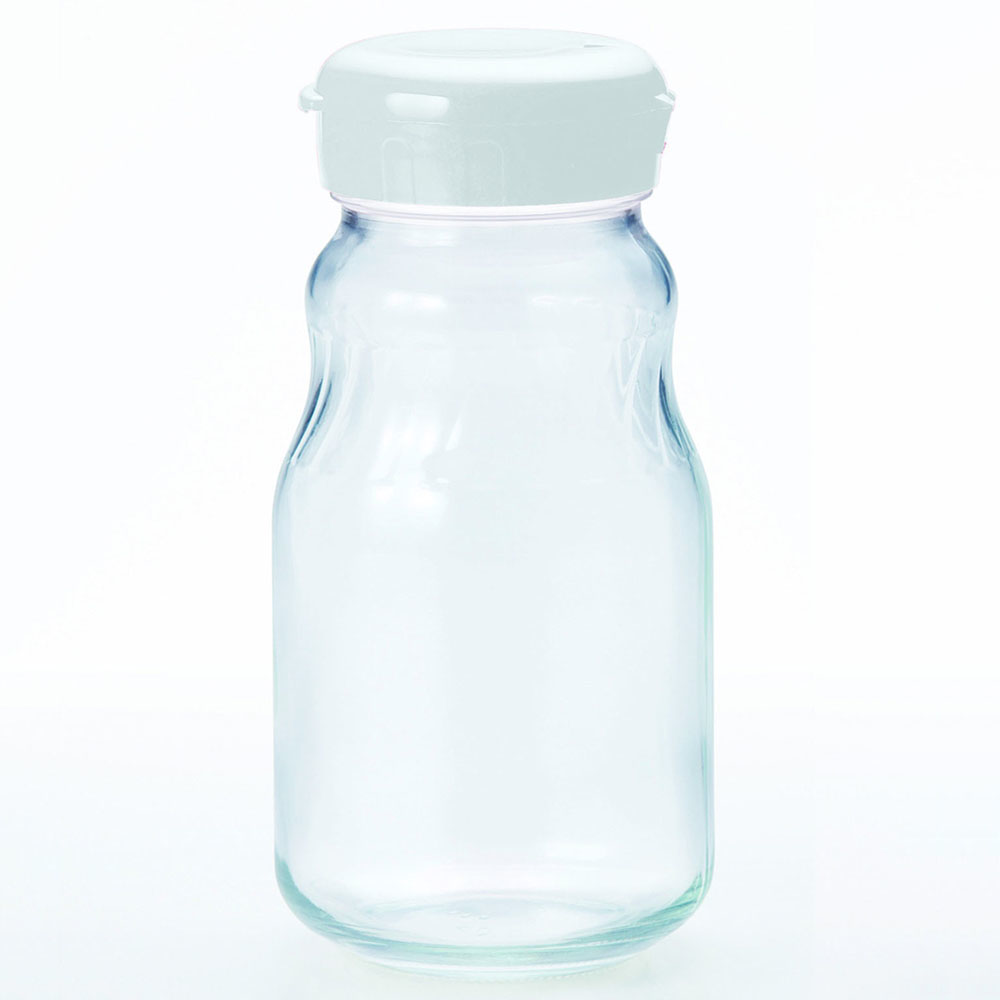 Good Design Award food storage honey jar glass for keeping pantry organised